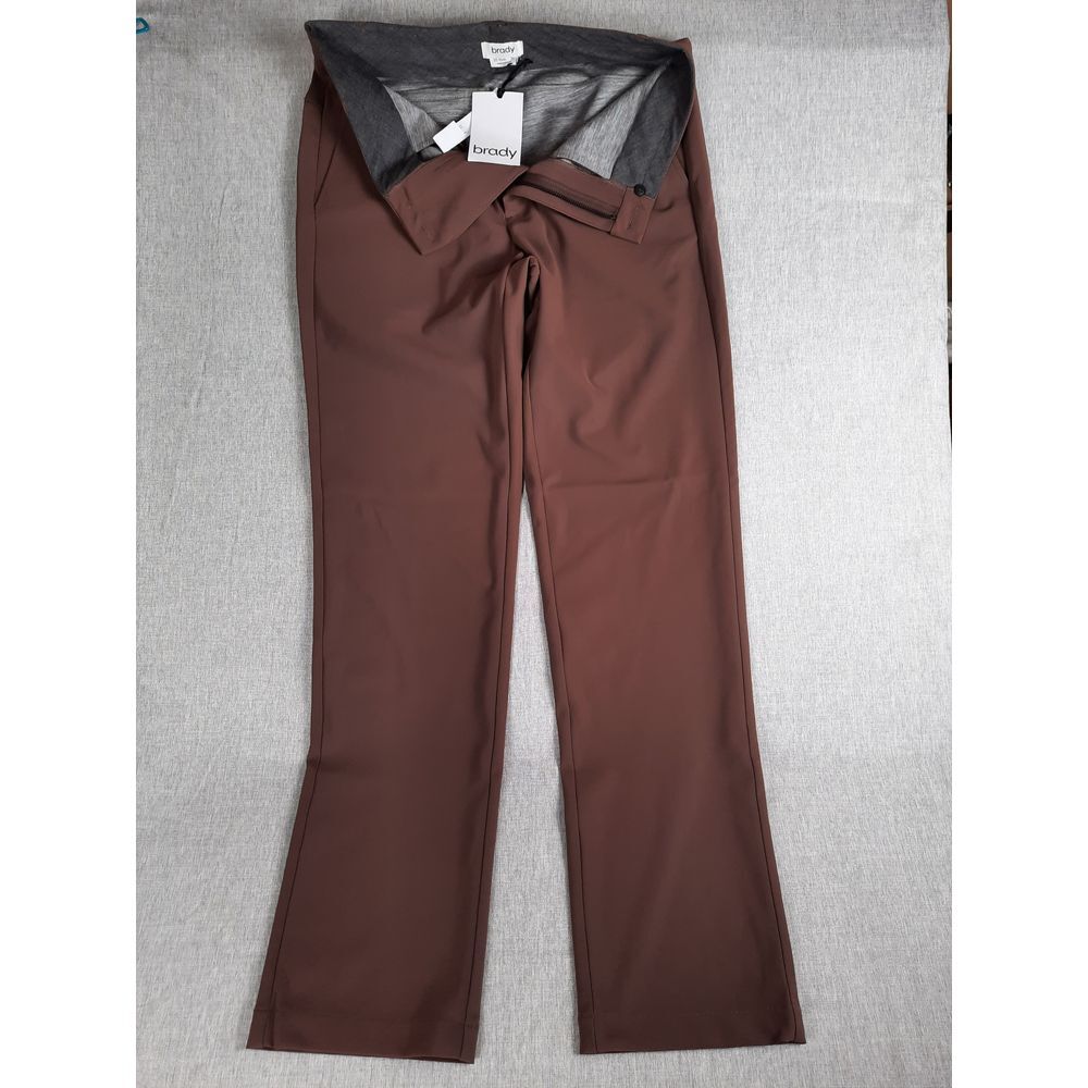 Brady Live Men's 31 Active Techtrack Brady Pants French Roast Stretch Brown Wool